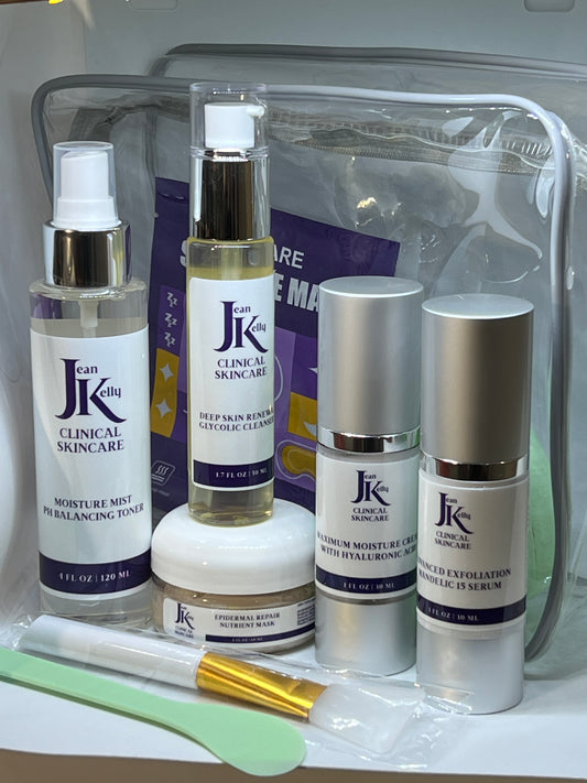 4) At-Home Acne Facial Treatment
